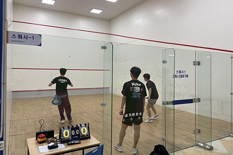 스쿼시 PANG 활동사진